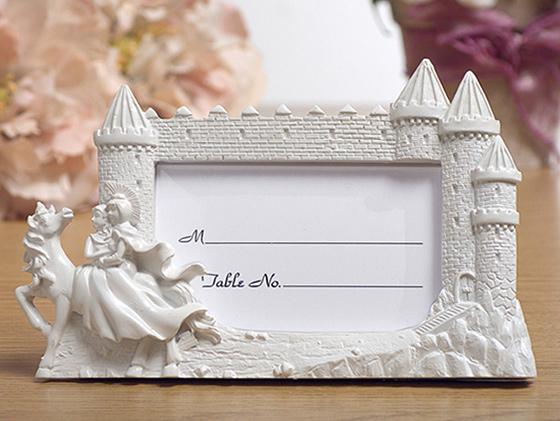 Castle photo frame Wedding Place card frame Bridal Shower Party Favors